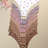 【Black Friday】Women's Wave Trim Leopard Print Panties, Comfortable Breathable Antibacterial Panties, Fitted for All Seasons, Intimates Panties