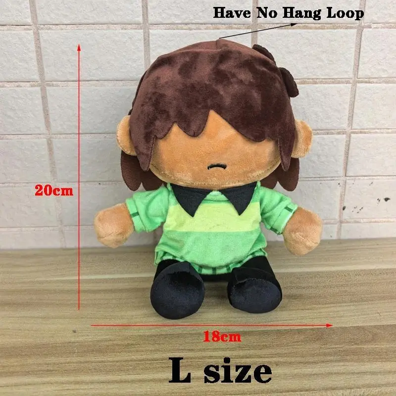 Cute 10cm or 20cm Two Size Family Style Deltarune Lancer Kris Plush Toy Cosplay Anime Game Cartoon‌ Character Plushie Doll Decor