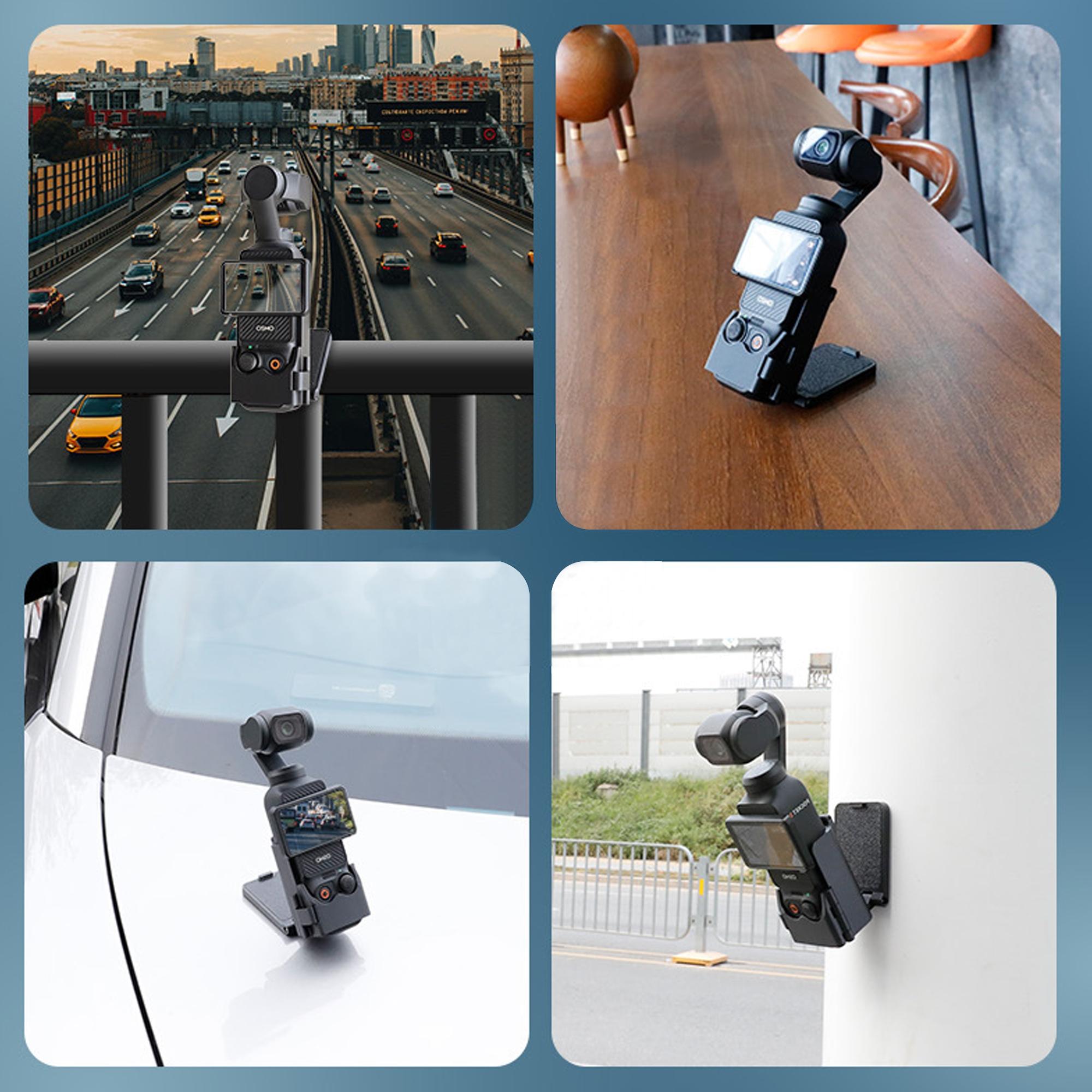 Dji Pocket 3 Magnetic Bracket Base Car Suction Cup, Multi-Function Osmo Desktop Fixing Accessories, Camera Accessories, Suitable for Dji Pocket 3