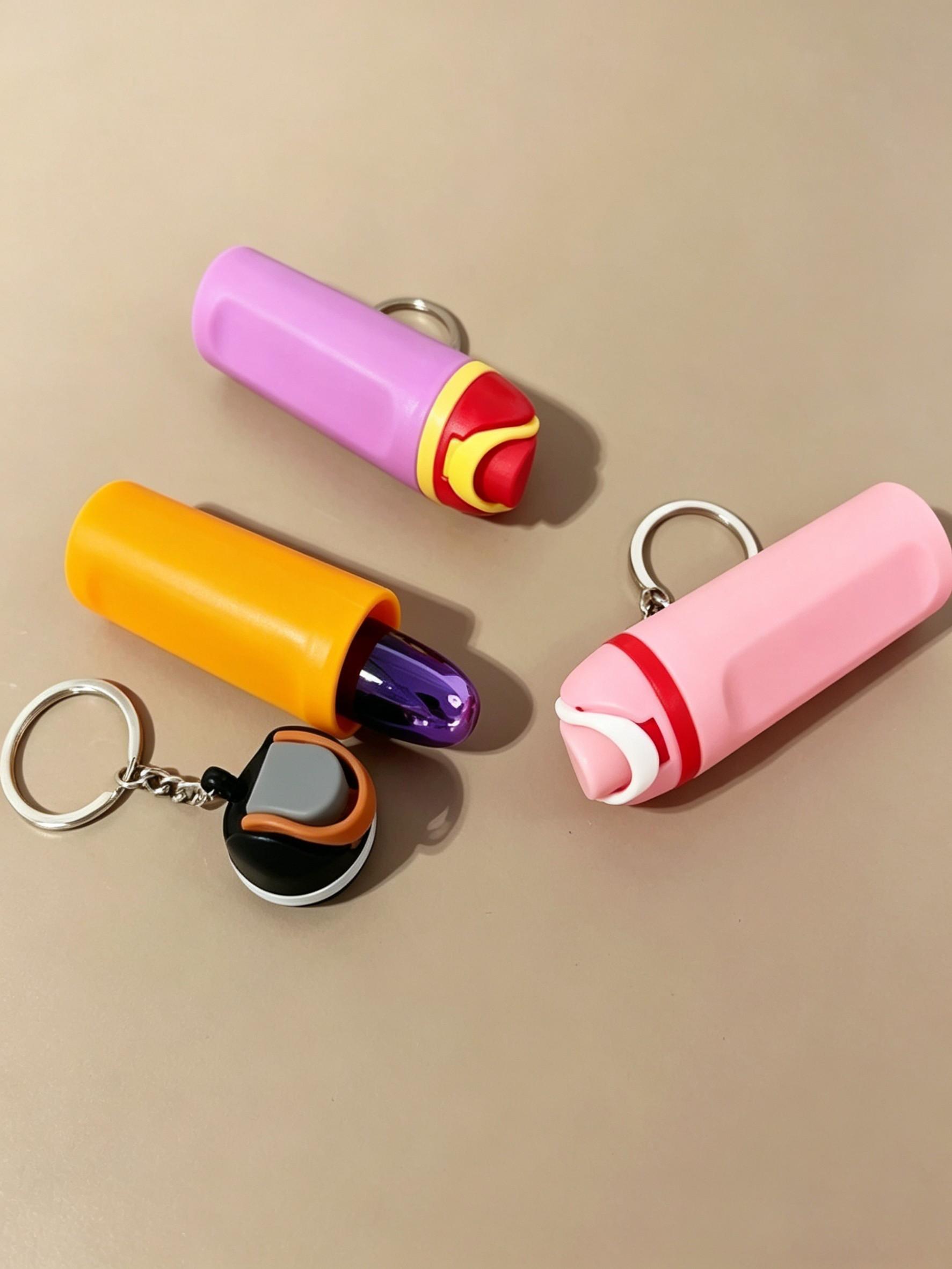 Creative Fruit Cup Keychain, Mini Portable Design, Durable Material, Fashion Accessory, Ideal Gift, Easter Egg Filler, All-Season Use