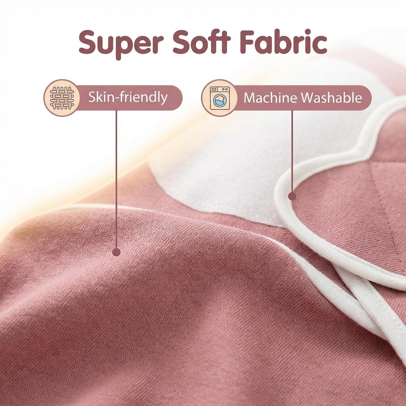 Three-Piece Baby Swaddle Blanket Set, Newborn Anti-Jump Wrap, Knit Fabric, Simulates Uterus Environment, Soft and Cozy, Cotton Velcro Design