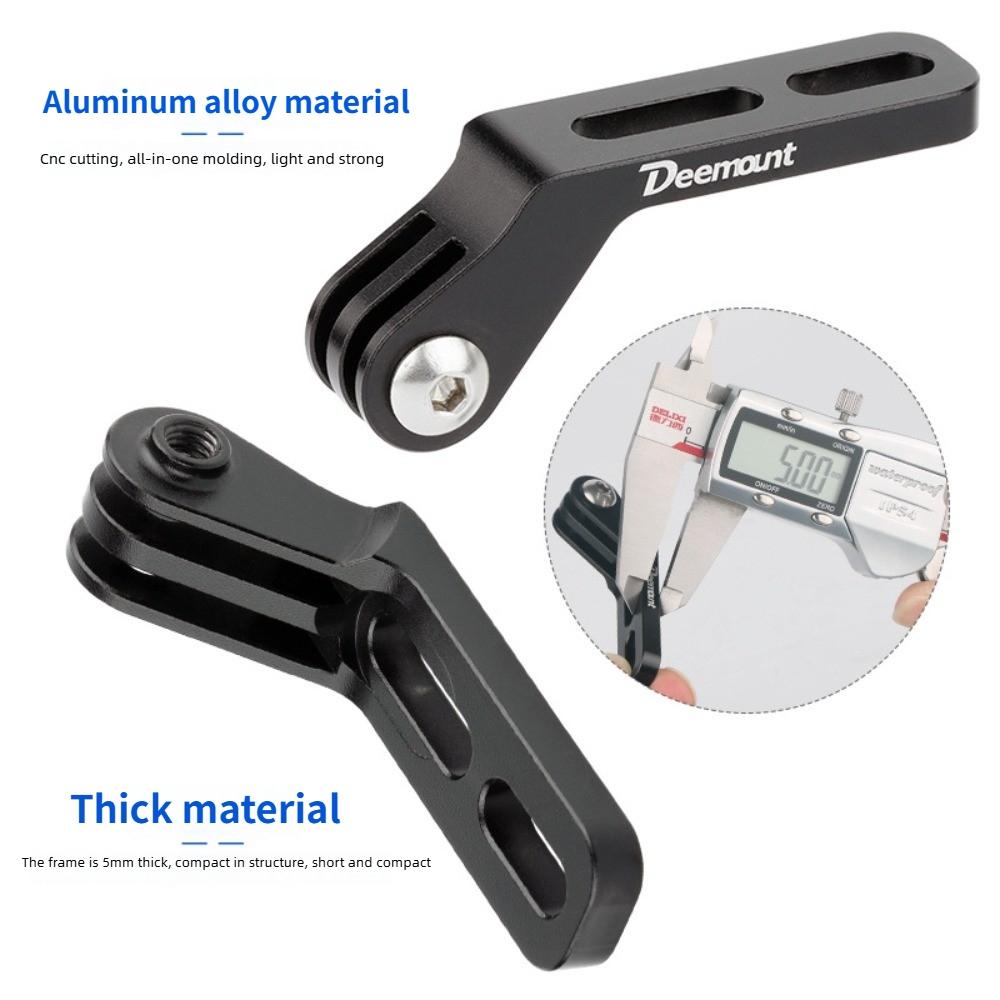 Tail light mount extension bracket, saddle bracket for action camera, compatible with SHIMANO and GOPRO for under-seat overhead mounting