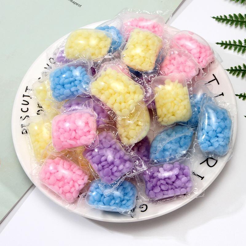 100pcs Laundry Scent Beads, Long-Lasting Fragrance Softener, Odor Eliminator, Color Protection, Fabric Freshener Granules, Home Use