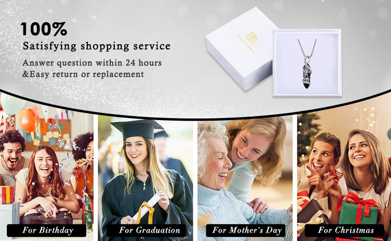 925 Sterling Silver Saint Michael Necklace Archangel Michael Pendant Healing Crystal Amulet Protection Catholic Jewelry for Men Women TikTokShopBlackFriday