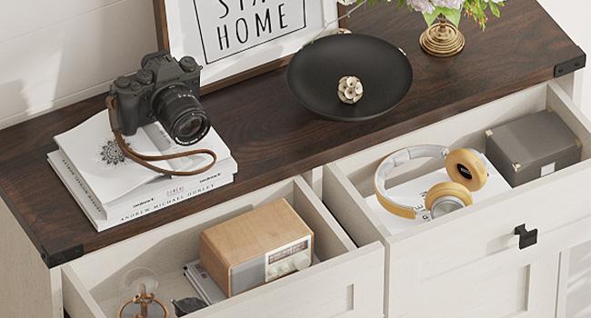 Vabches Shoe Cabinet with 3 Flip Drawers & 2 Drawers,Shoe Storage Cabinet for Entryway,Farmhouse Freestanding Shoe Storage, Shoe Rack Cabinet Organizer for Hallway Vabches Shoe Cabinet with 3 Flip Drawers & 2 Drawers,Shoe Storage Cabinet for Entryway,Farmhouse Freestanding Shoe Storage, Shoe Rack Cabinet Organizer for Hallway