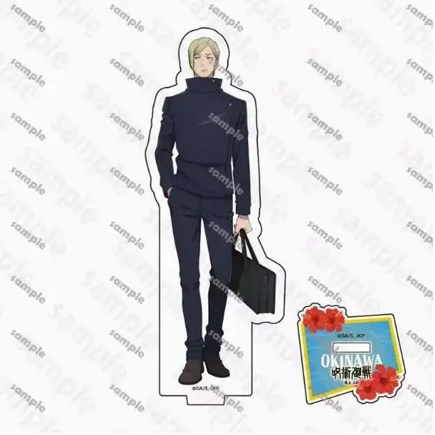 Anime Cosplay Desktop Decor Jujutsu Kaisen Itadori Yuji Kugisaki Nobara Gojo Satoru Acrylic Stand Figure Model Plate