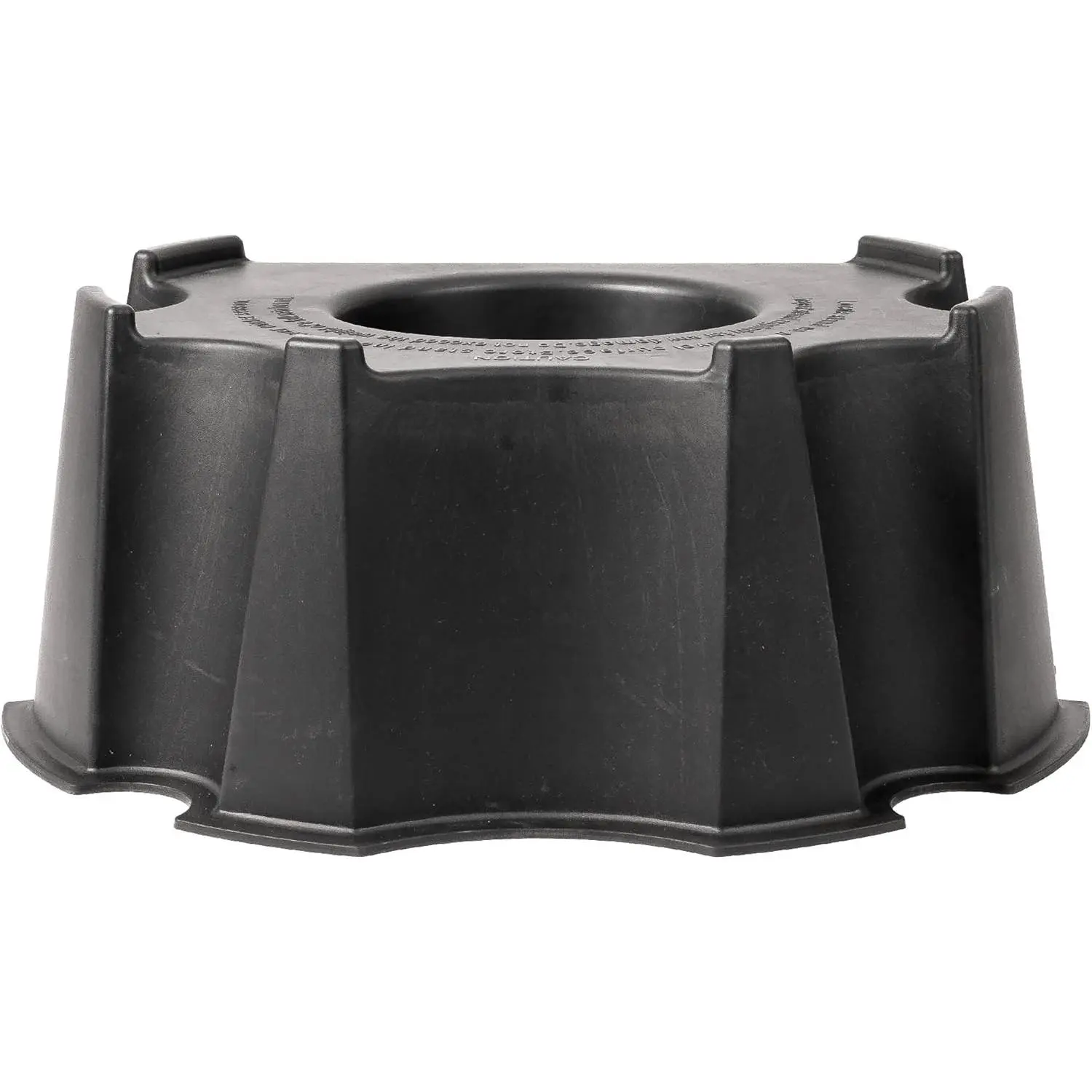 55-Gallon Rain Barrel Stand, Made from 100% Recycled Material, Black