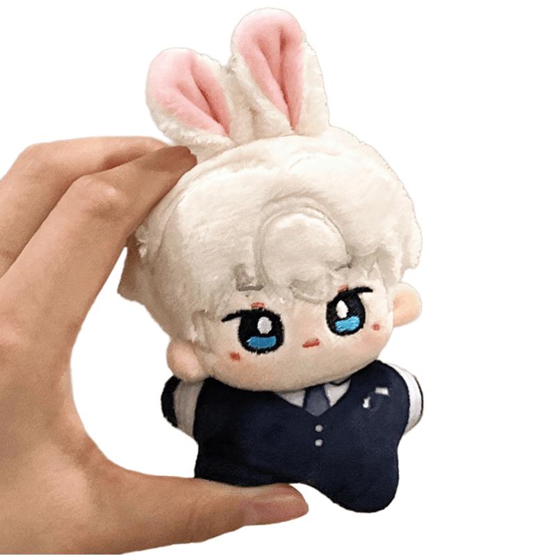 Love and deepspace; Anime Keychain Cosplay Rafayel; Xavier; Zayne; Accessories Plush Doll 10cm Soft Mini Plushie Dolls Pendant