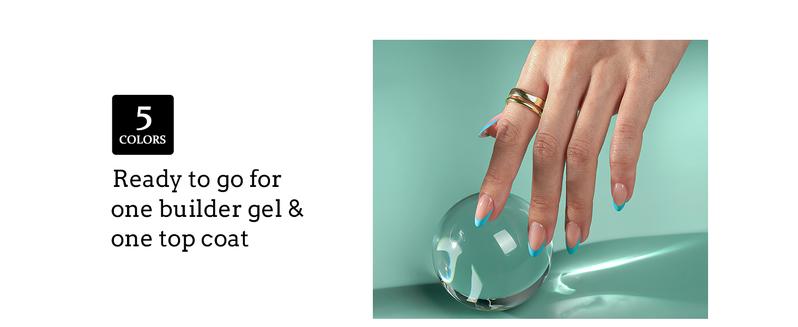 BTArtboxnails XCOATTIPS French Tips - 150pcs Brighter pastel Press On Nails Square or Almond or Coffin, Brighter pastel Short Fake Nails, Soak Off Soft Gel Acrylic Nail Extensions