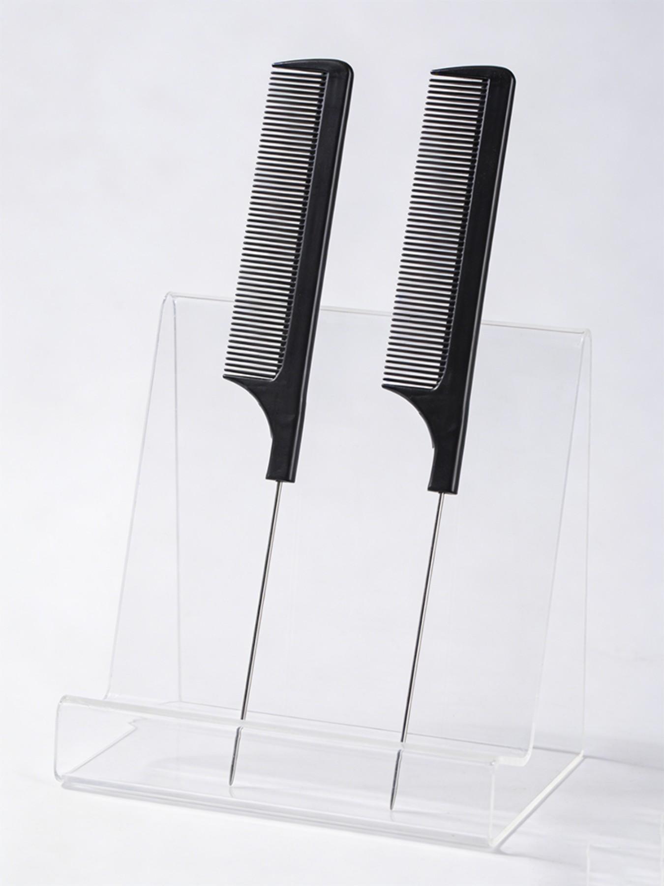 Anti-Static Comb Set, Fine Tooth Dense Combs, Steel Needle Tail Comb, Hair Styling Tool for Home and Salon Use