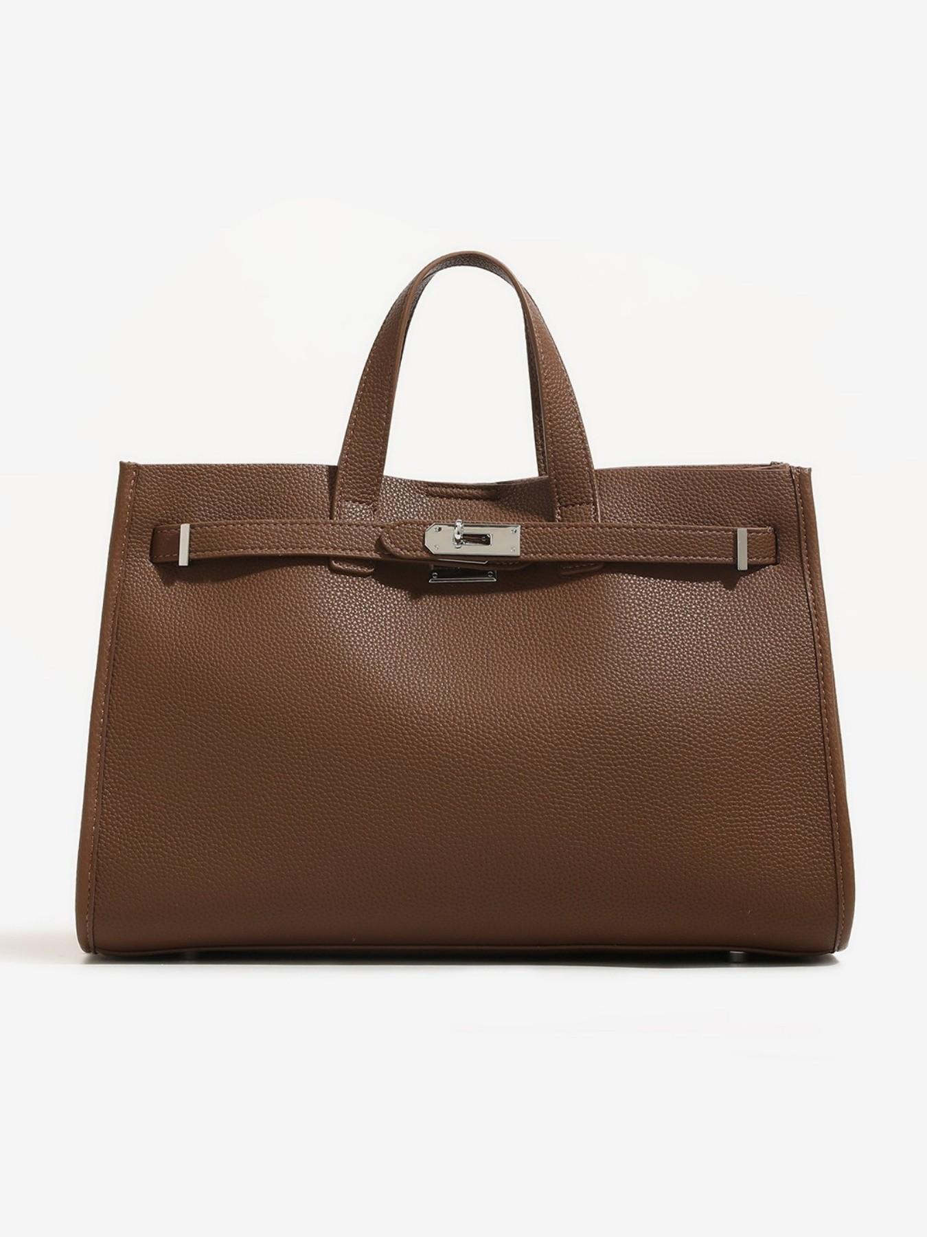Tote Bag for Women, Large Capacity Handbag, Casual Shoulder Bag, Simple Fashion Commuter Crossbody Bag, High-End Style, Hobo Shoulder Bag