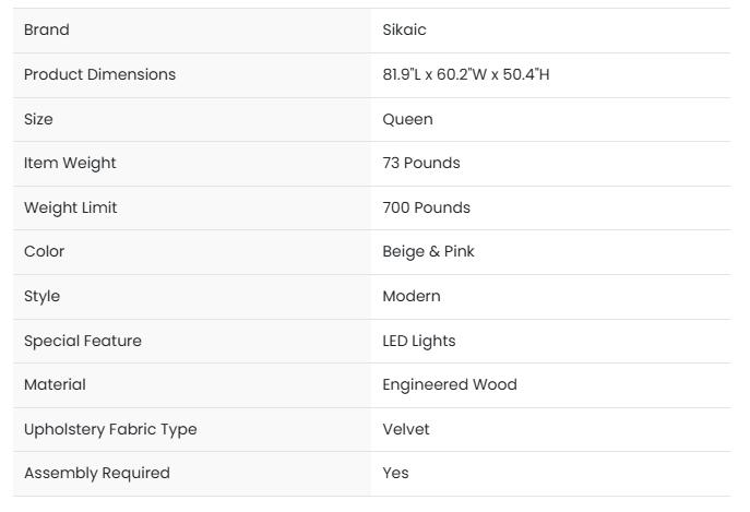 Sikaic Bed Frame with Princess Crown and LED Velvet Upholstered Platform Pink Modern Bed Frame with Adjustable Headboard, No Box Spring Needed gift for teen girl Sikaic Bed Frame with Princess Crown and LED Velvet Upholstered Platform Pink Modern Bed Frame with Adjustable Headboard, No Box Spring Needed gift for teen girl