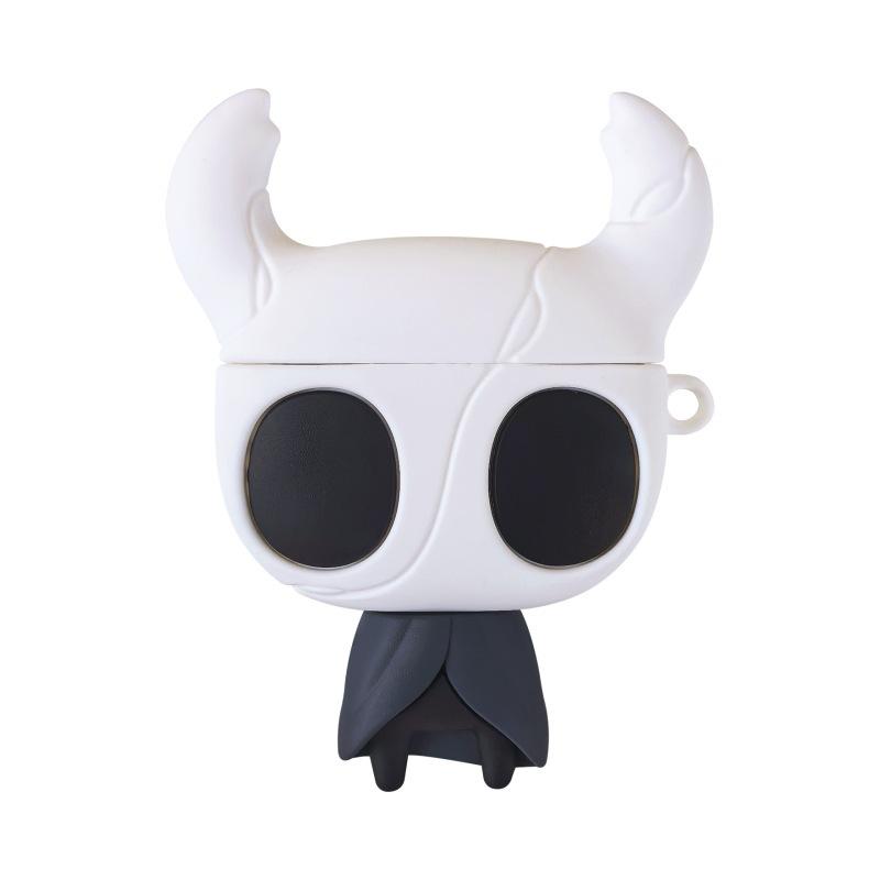 1 piece of The Hollow Knight headphone case,Detachable body，Cute wireless Bluetooth earphone case, drop resistant, durable and stylish accessory, suitable for AirPods pro3/1/2/3/4/pro/pro2(Different models may have different shapes)