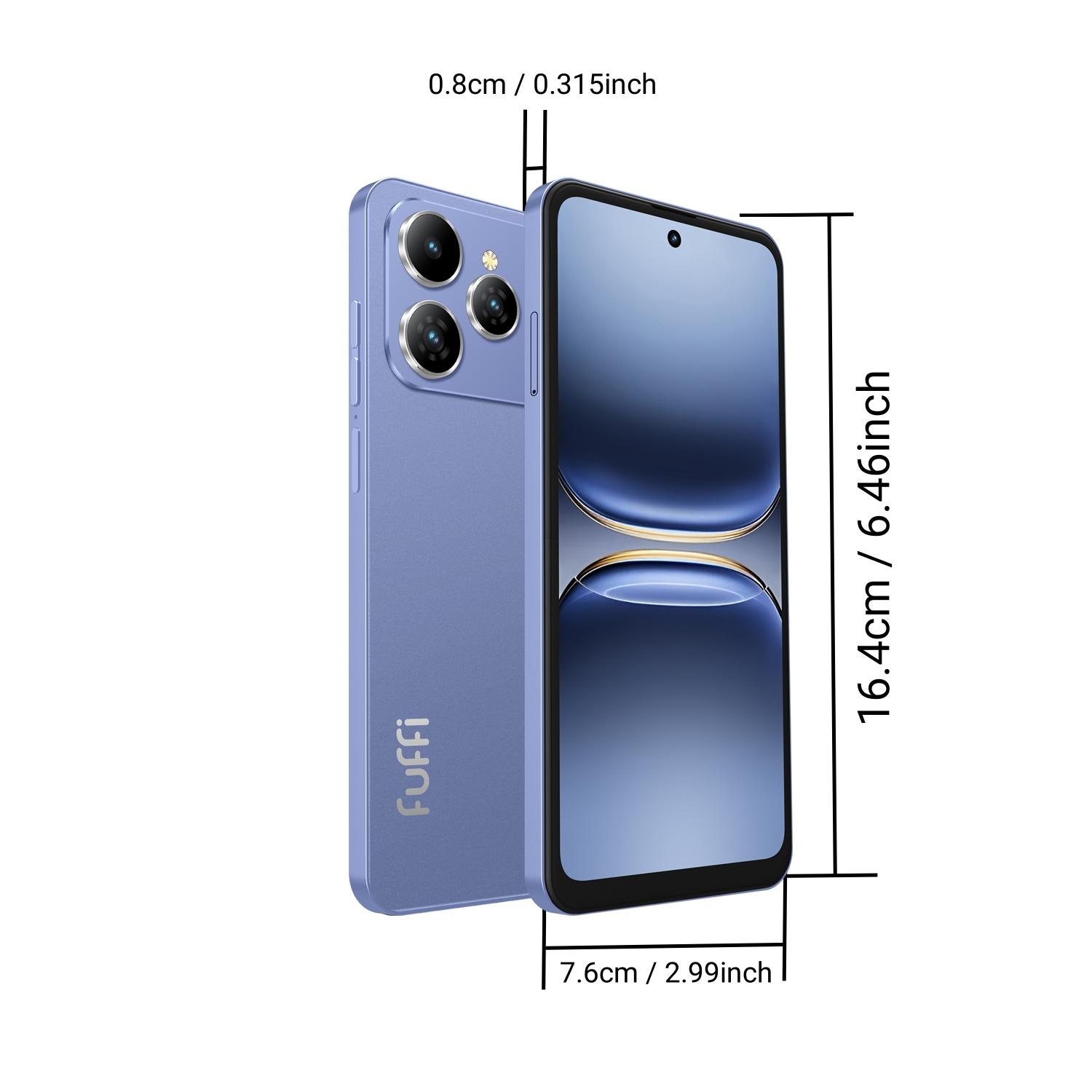 Fuffi M17 Pro Smartphone, Cell Phone, Cellphone, 6.56-Inch Display