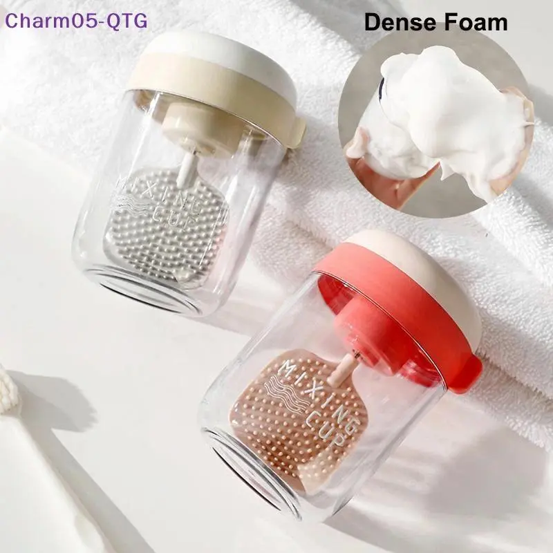 Automatic Foaming Maker Mini Washing Face Foamer Machine Bathroom Desktop Large Capacity Container Foaming Maker Facial Cleaner