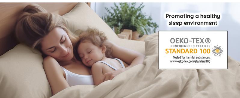 Sonoro Kate Pure French Linen Bed Sheet Set, King Size, 4 Piece, Breathable, Durable, Cooling, Machine Washable, 16 Inch Deep Pocket