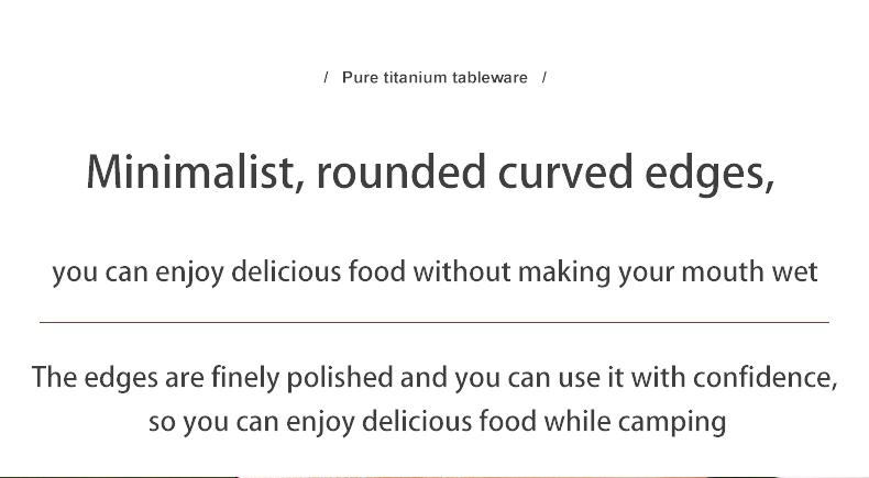 MUTTI Monet Dinner Knife,Fork,And Spoon set Portable three piece set pure titanium tableware Cutlery