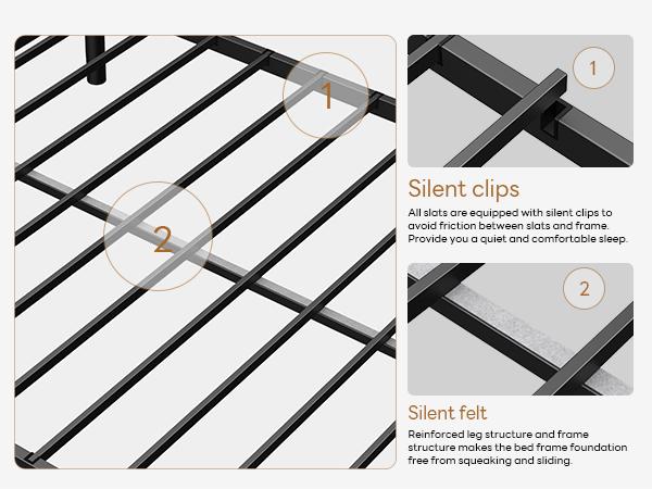 Heavy Duty Twin-Over-Full Bunk Bed • Enhanced Guardrail • Easy Assembly • Space-Saving Metal Frame • Black flash sale