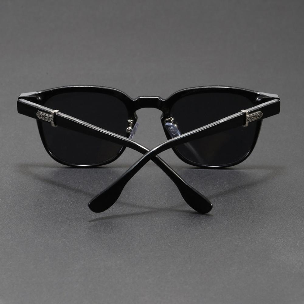 Round Frame Fashionable Glasses with Niche Designs on The Temples Exquisite and Simple Style Unisex Glasses Suitable for Commuting and Travel