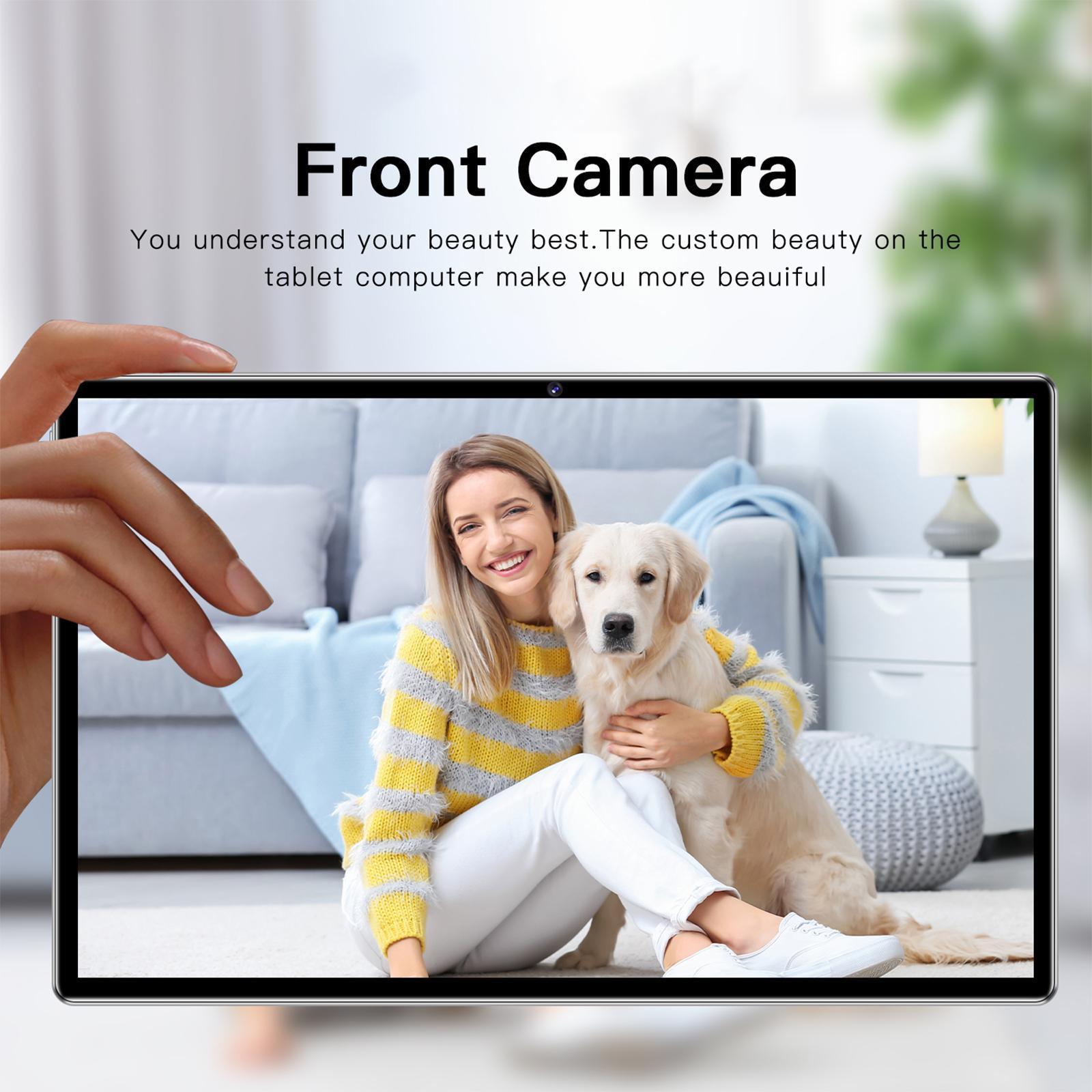 10.1 Inch Android Tablet PC, Tablet with Keyboard, 8GB RAM (3+5GB Extend), 128GB(32+96GB Extend) Storage, Keyboard, Case, Mouse, Touch Pen, Dual Camera, Multi-Use