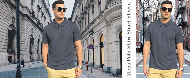 ZITY 3 Pack Mens Polo Shirt Short Sleeve Performance Material Athletic Fashion Athleisure Street Fit Polyester Spandex Moisture-Wicking Four-Way Stretch Golf Shirts for Men Casual Sportswear ZITY 3 Pack Mens Polo Shirt Short Sleeve Performance Material Athletic Fashion Athleisure Street Fit Polyester Spandex Moisture-Wicking Four-Way Stretch Golf Shirts for Men Casual Sportswear