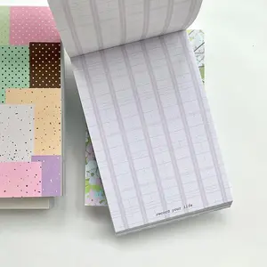WAKAWAKA A7 Minimalist Instagram Style Refill Pages Memo Pad Scrapbook Paper A7 Grid Blank Double Sided Collage Journal Planner