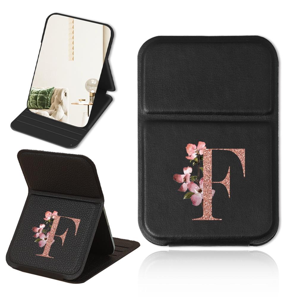 Foldable Durable Desktop Makeup Mirror, Non-Slip Handheld Design, Adjustable HD Cosmetic Tool, Perfect for Travel & Home Use, Travel Hand Mirrors