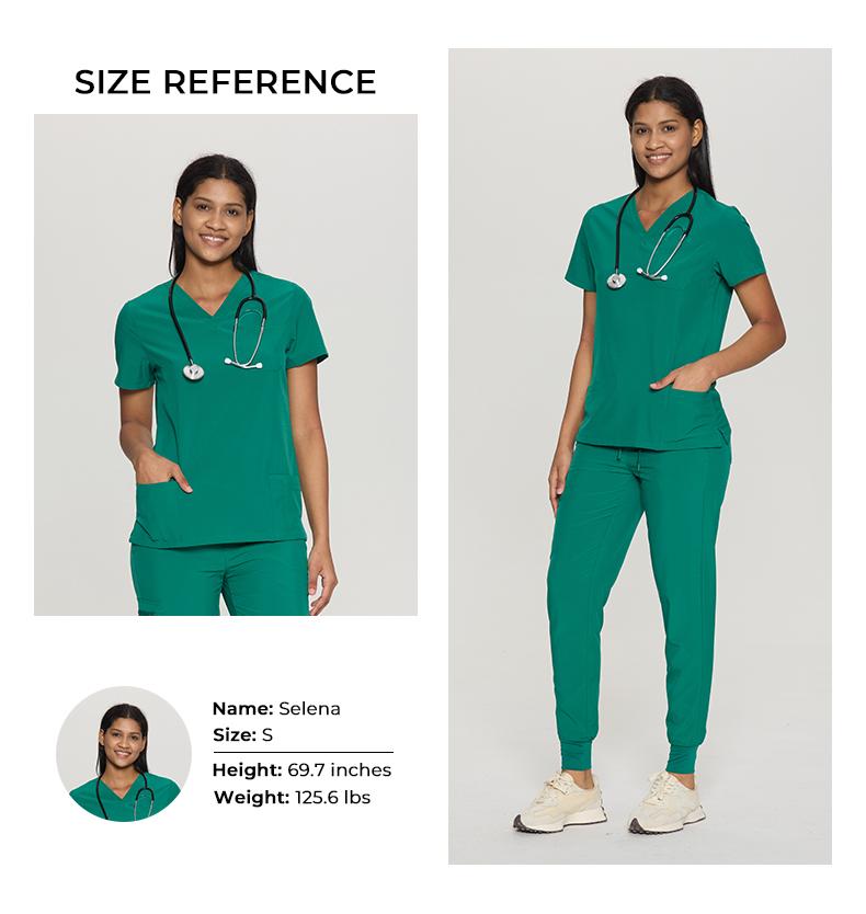 COZYFIT Scrubs Luna Vital Set for Women - Stretch V-Neck Scrub Top & Jogger Pant with 8 Pockets COZY SCRUBS COZYFIT Scrubs Luna Vital Set for Women - Stretch V-Neck Scrub Top & Jogger Pant with 8 Pockets COZY SCRUBS