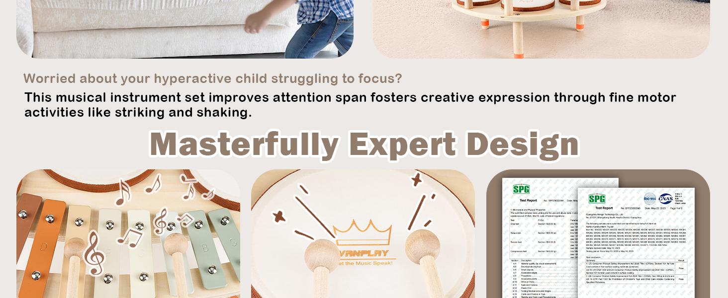 Joyreal Drum Set with Xylophone for Kids - 4 in 1 Musical Instruments Set for Toddlers, Wooden Montessori Toys, Christmas Birthday Gifts Ideas Joyreal Drum Set with Xylophone for Kids - 4 in 1 Musical Instruments Set for Toddlers, Wooden Montessori Toys, Christmas Birthday Gifts Ideas