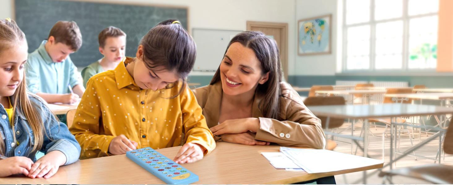 Joyreal AAC Communication Device for Autism with Programmable Buttons & Adjustable Volume - Sensory Speech Therapy & Stroke Rehab Tool for Kids & Adults, Christmas Gift