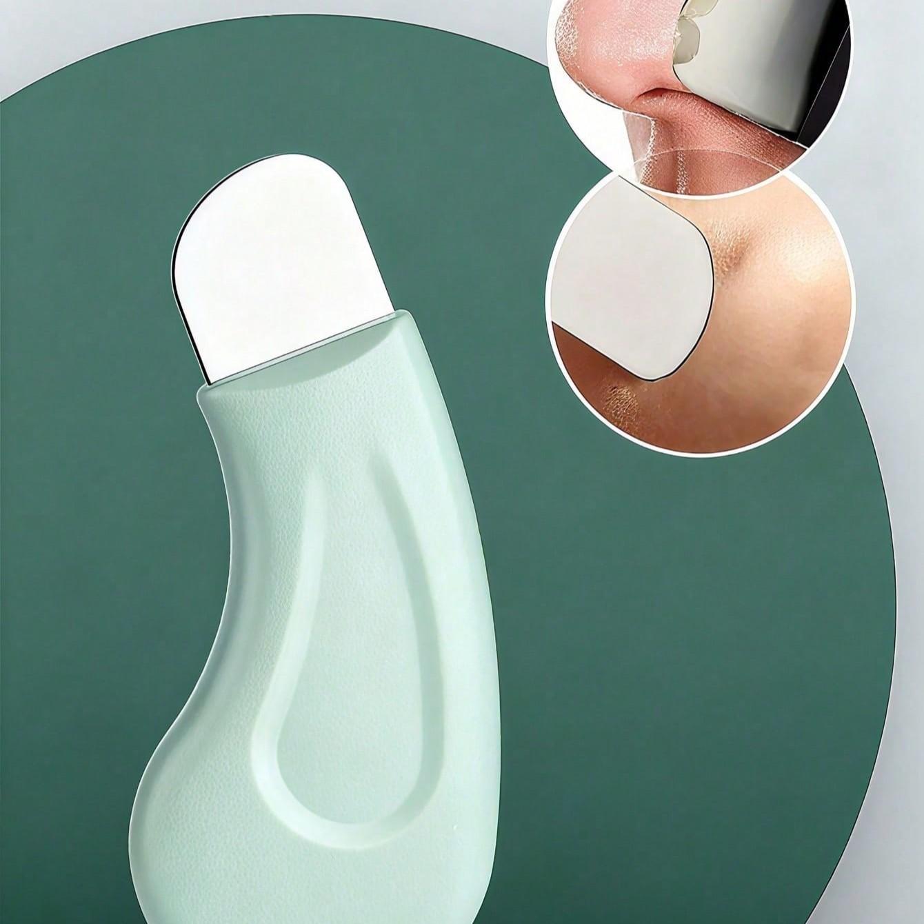 2/5pcs Facial Blackhead Remover Scraper, Gentle Pore Cleanser for Morning Evening Skincare, Makeup Prep, Home Spa, Gift Set