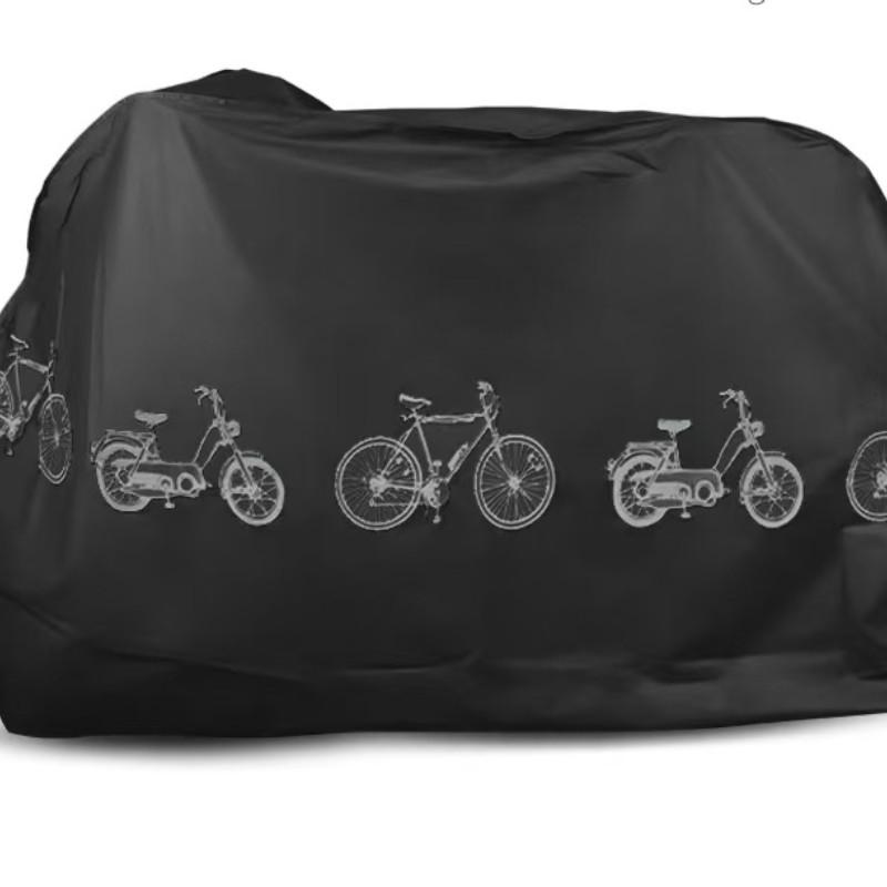Heavy-Duty All-Weather Bike Cover, Fits Bicycles, E-Bikes, Motorcycles, Universal Fit, Easy Clean Non-Woven Material, Mountain & Road Bike Storage