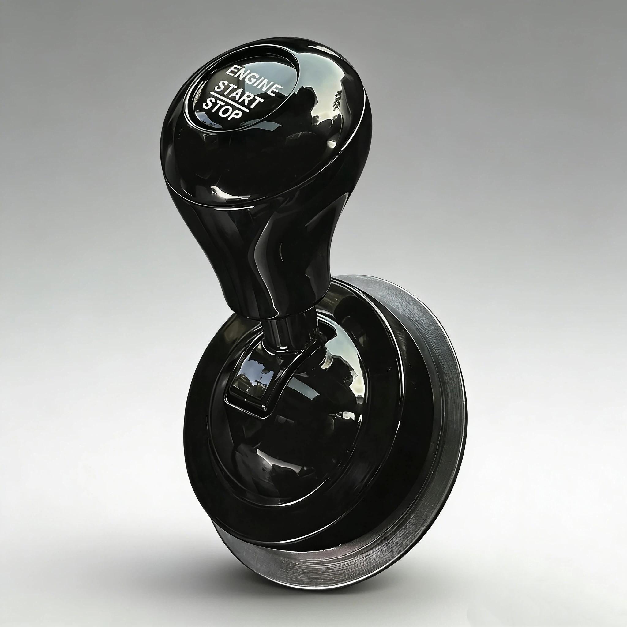 Universal One-Key Start Rod, Car Push Starter Easter Creative Button Cover Joystick, Cool Engine Ignition Car Interior Accessory