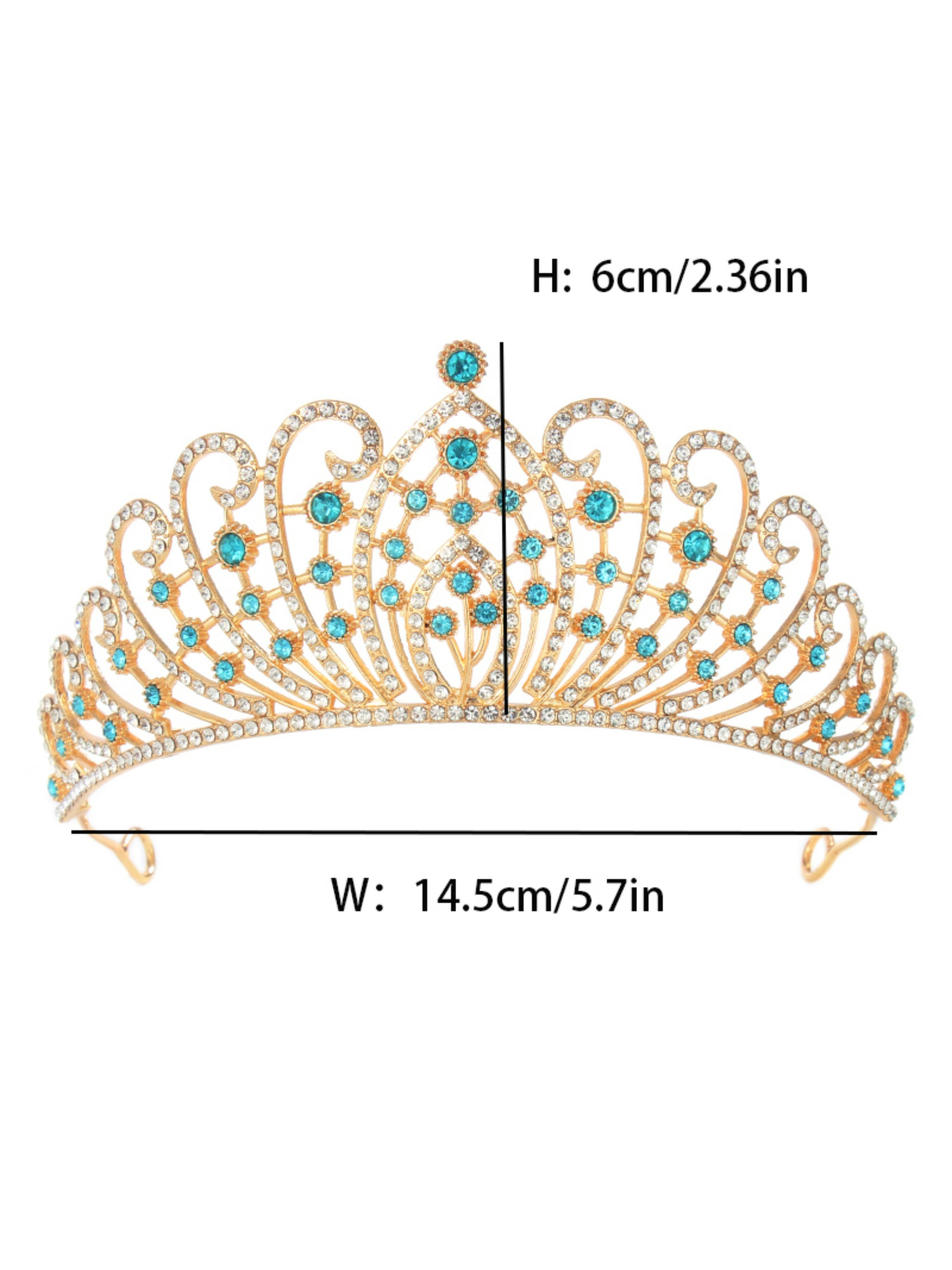 Delicate Shining Rhinestone Crystal Floral Bridal Headband Wedding Hair Accessories for Bride Fashion