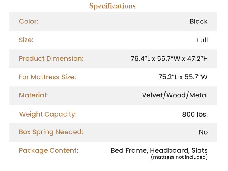 【Clearance】SHA CERLIN Fulll/Queen/King Size Velvet Bed Frame with Adjustable Headboard【Frame Only No Mattress】Diamond Button Tufted and Rivet Decor, No Box Spring Needed#ChristmasGifts#TikTokShopBlackFriday