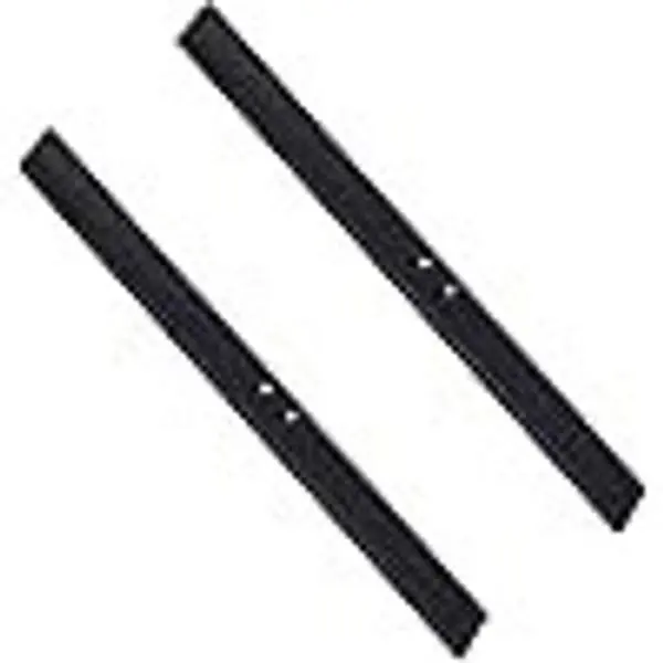 2PCS Replacement Silicon Rubber Squeegee Blade, 12 Inch Black