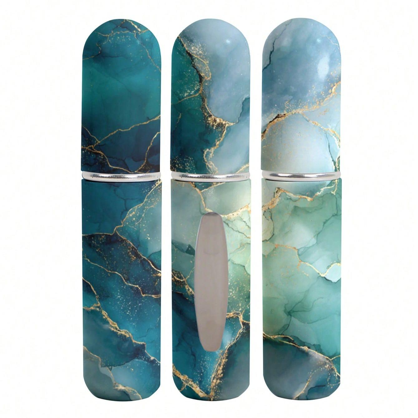 Mini Refillable Perfume Atomizer Bottles, Portable Lightweight Travel-Friendly Design, Convenient Refill Pump Case for On-The-Go Use