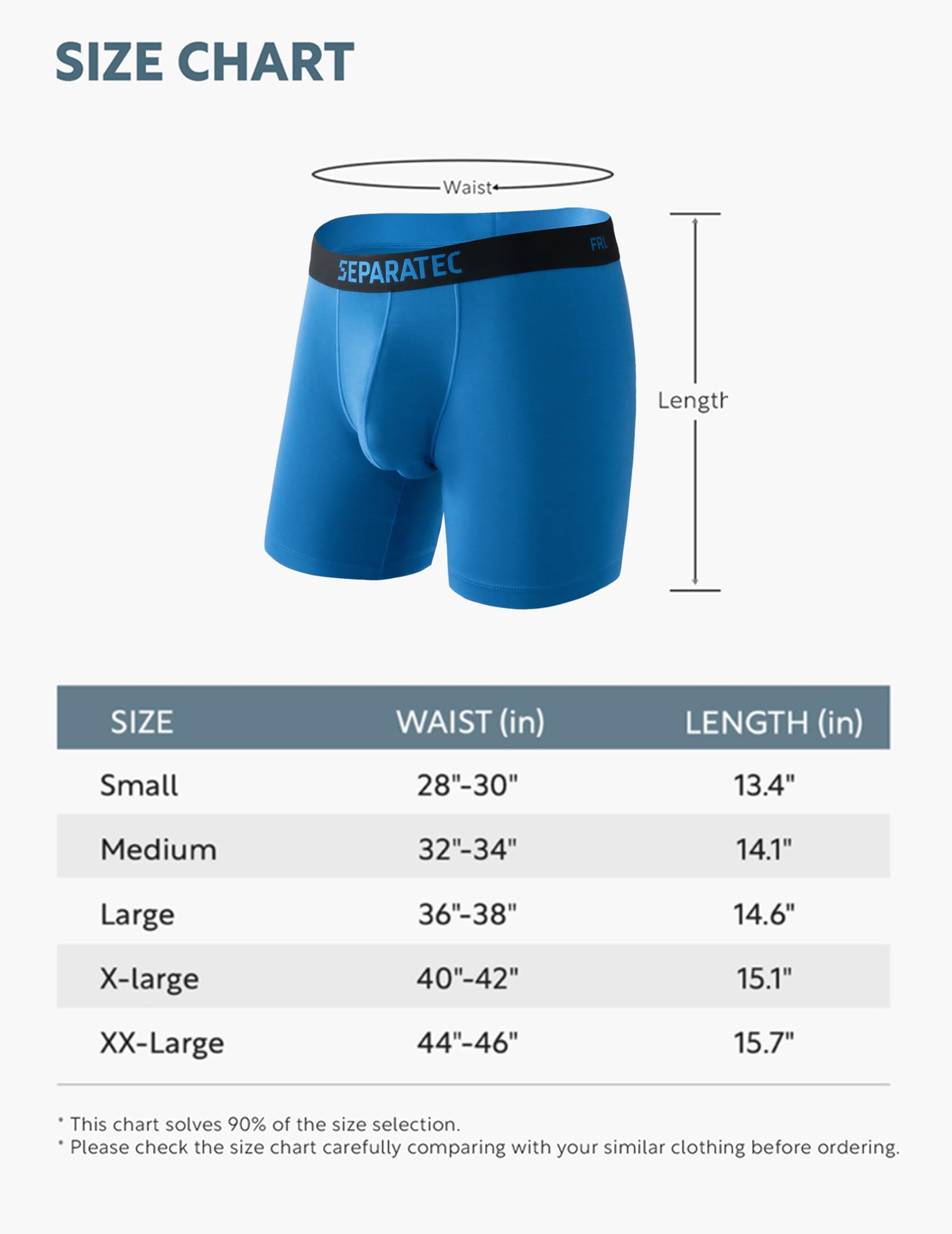 3/4/6/7pcs Men's Bamboo Rayon Dual Pouch / Separate Pouch Boxer Briefs Breathable Comfy Underwear for Daily Wear and All Seasons Stretchy Underwear