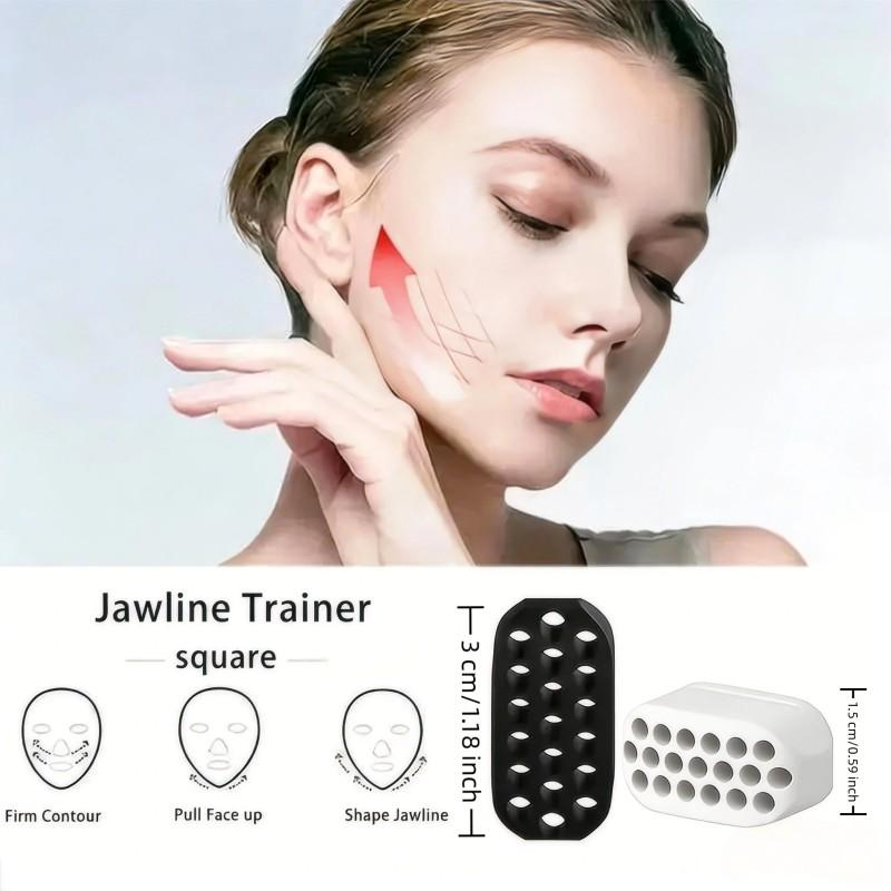Silicone Jaw Exercise Ball, Facial Sculpting Tool, Chin Line Fitness Bite Ball, Neck Shaping Device, Double Chin Workout, Beauty Aid