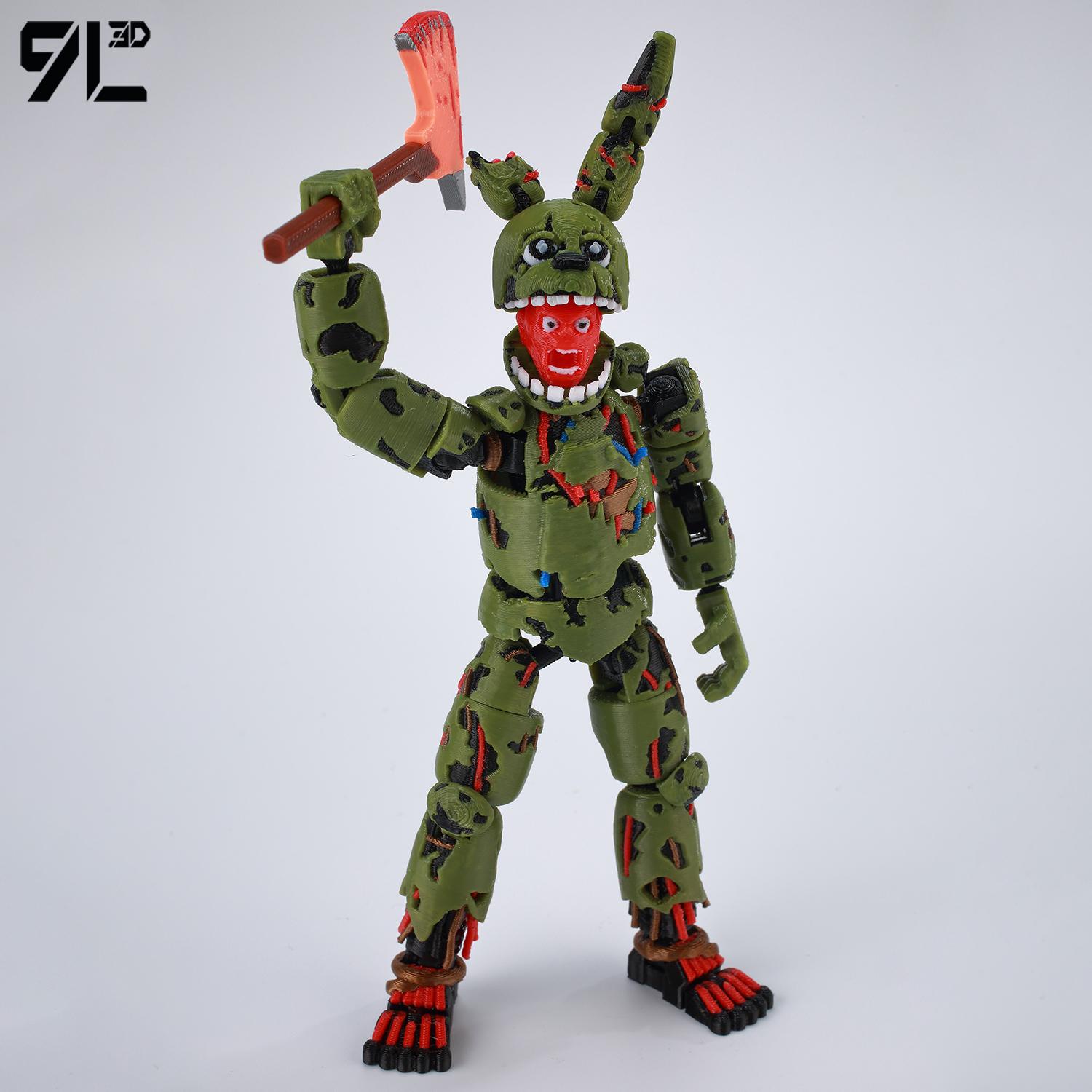 9L3D Invincible Slayer Daryl Dixon Lucky13 Action Figure Dummy13 Multi-Jointed Collectible Model Toys Titan13 Birthday Gifts T13
