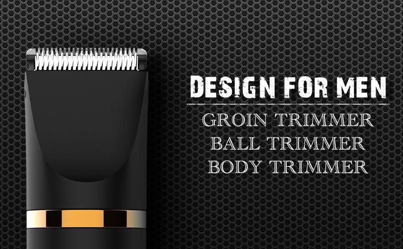 Scttomon 3 in 1 Electric Body Hair Trimmer,Groin Hair Trimmer for Men,Waterproof Electric Shaver Nose Hair Trimmer,Men's Hair Removal Device Cordless,Manscape Trimmer with Standing Recharge Dock