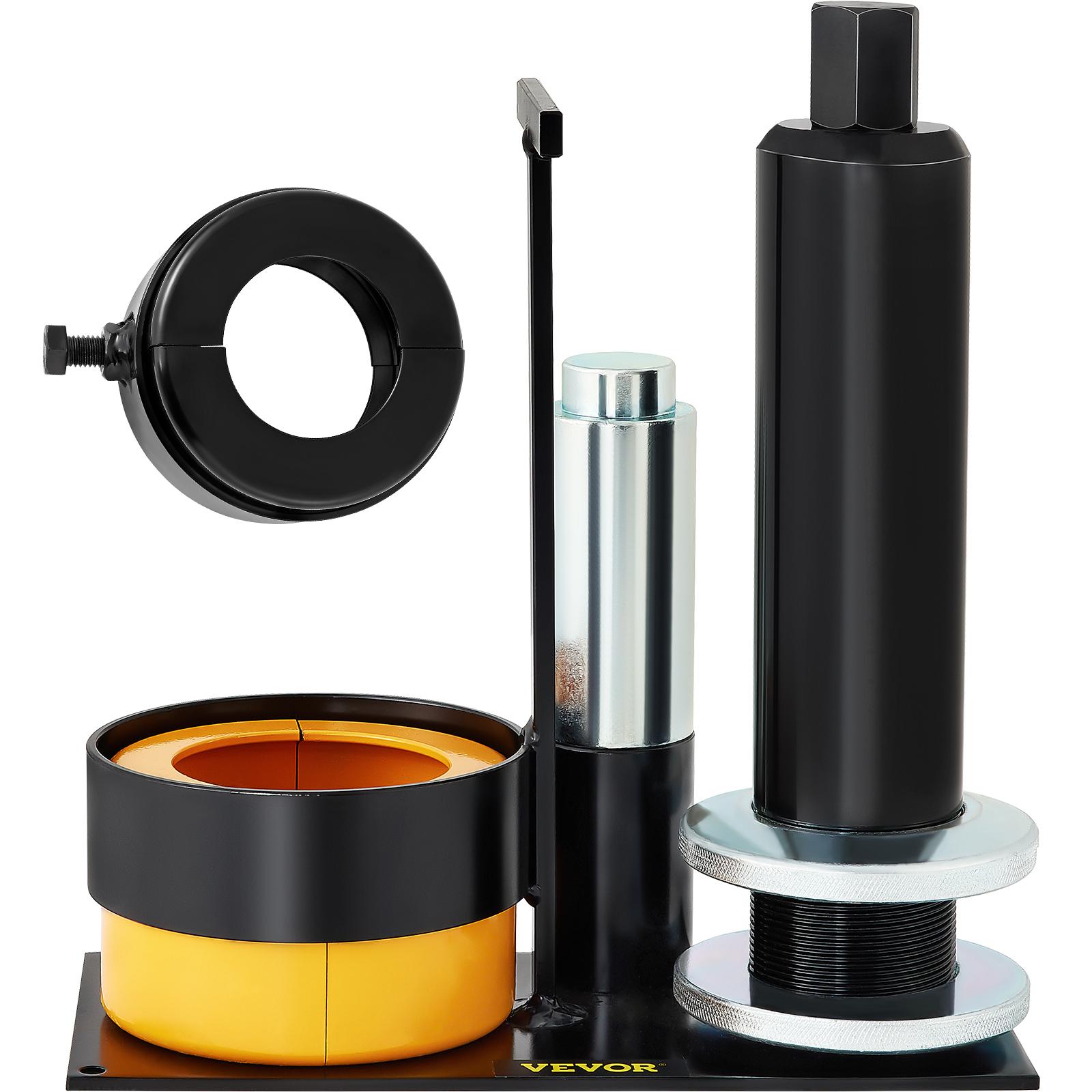 VEVOR Carrier Pinion Bearing Puller, Compatible with Dana 30, 40, 60, 70, Ford 9 Bearings, Pinion Puller Tool with 2 Clamshells, 45# Steel Clamshell Carrier Bearing Puller for Auto Repair