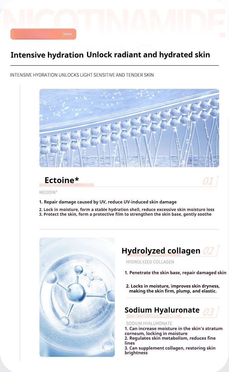 DEleventh Niacinamide Brightening Serum 37ml: Moisturizes, brightens, and smooths skin, diminishing dark spots and dullness.