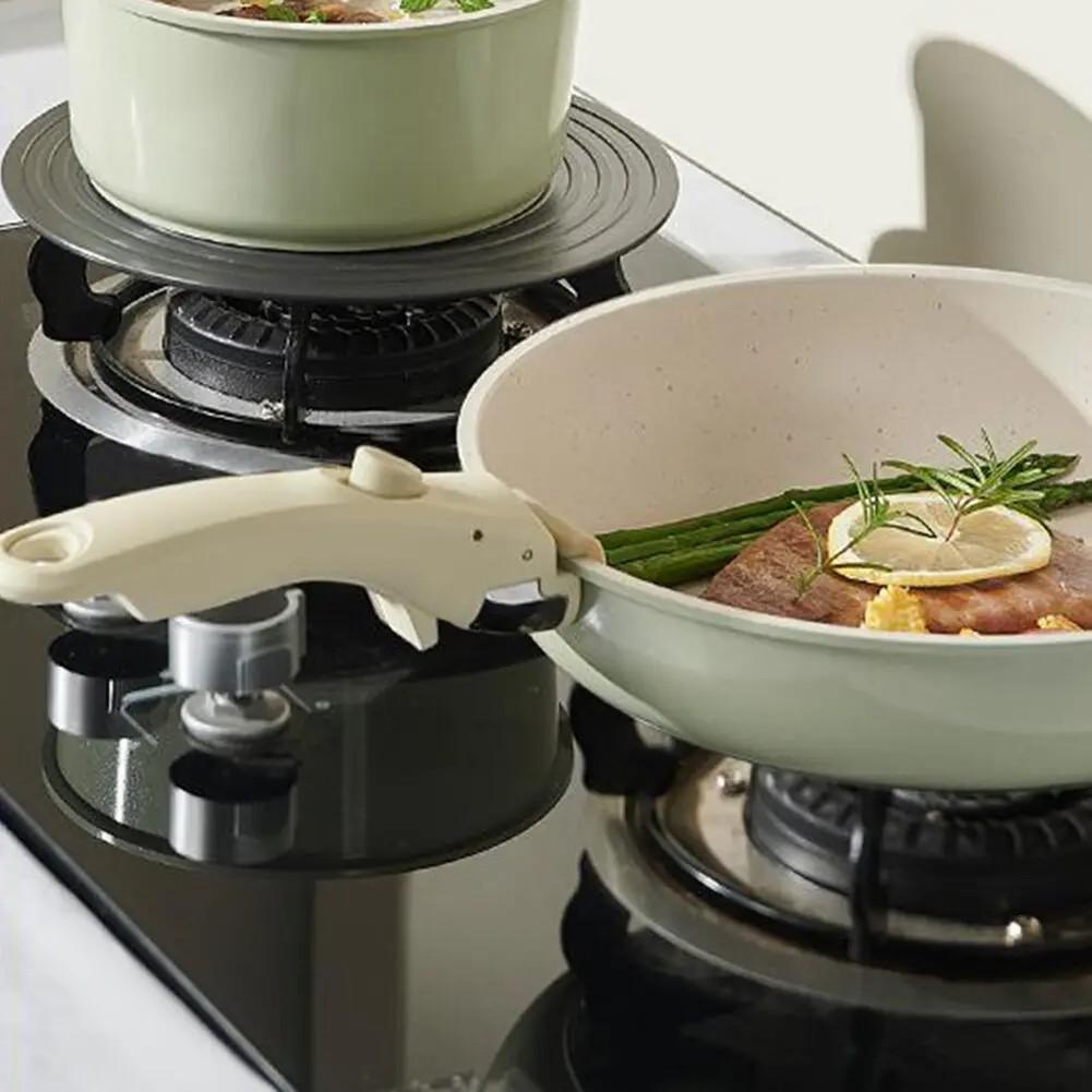 Universal Pot Handle Removable Handle Replacement, Detachable Pan Handle for Cookware, Easy to Install and Replace, Durable Kitchen Accessory