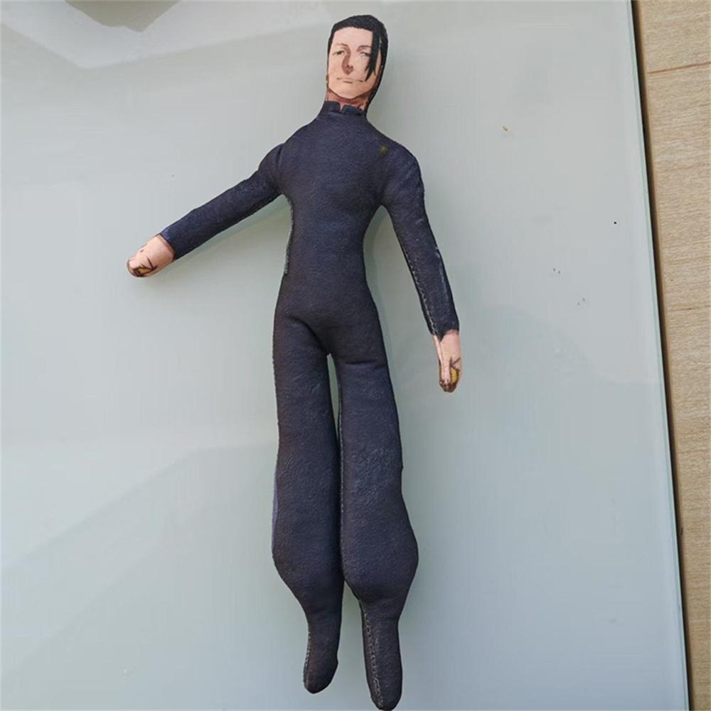 Anime Gojo Satoru Itadori Yuji Cosplay Doll Plush Stuffed Figure Dolls Room Decoration Abstract Joint Mobility Props Unisex Gift