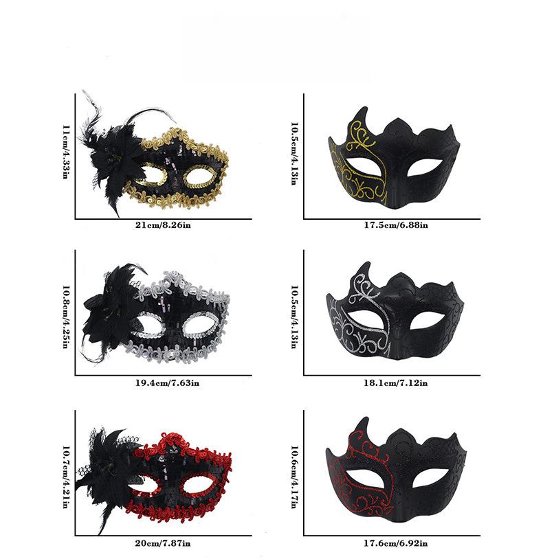 Masquerade Mask for Couples – Half Face Venetian Style for Parties, Dates & Halloween  Romantic, Edgy & Perfect for Any Vibe!