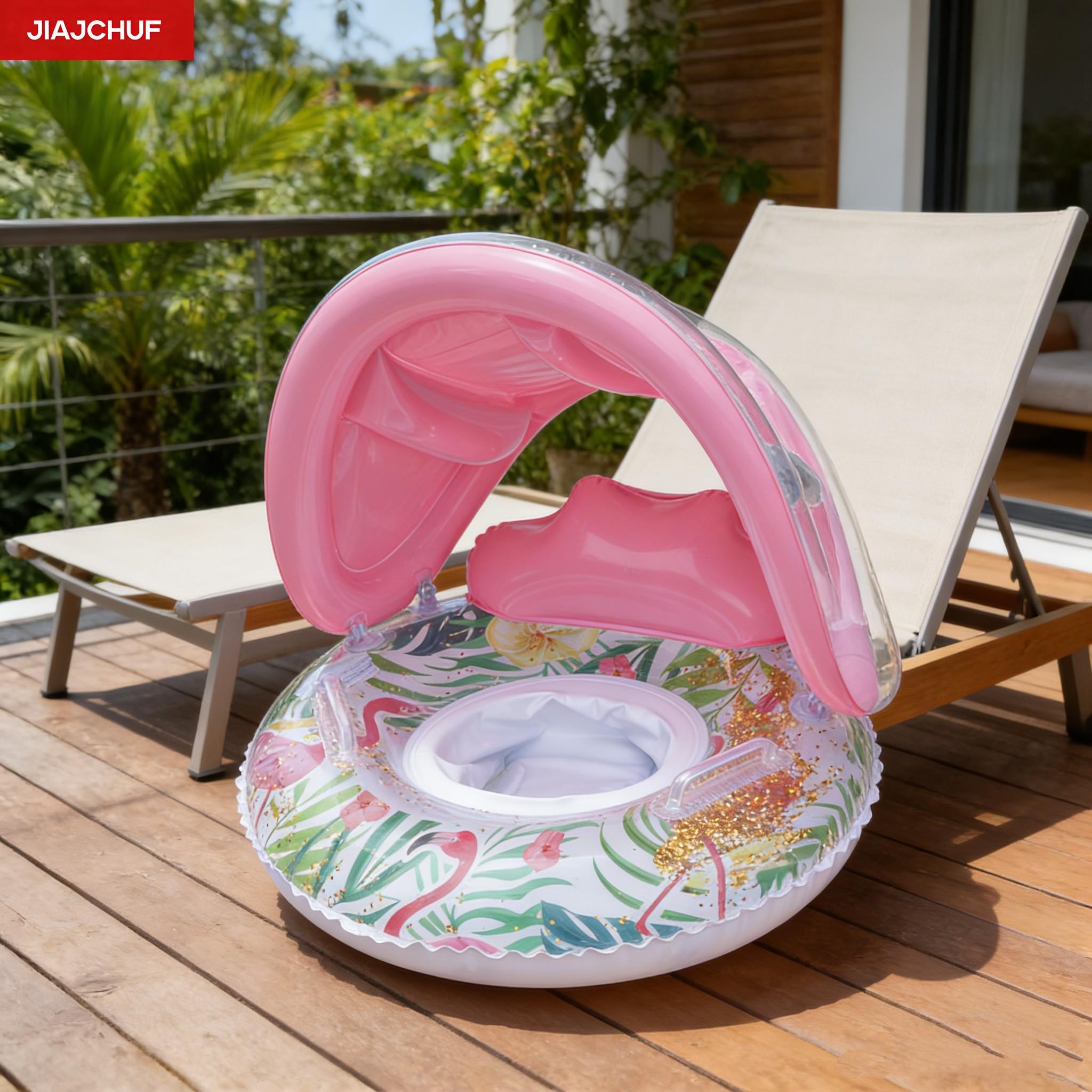 1pc Thickened Swimming Ring PVC Material, Suitable for Indoor Pools, Durable Swim Buoyancy Aid, Perfect for Pool Safety