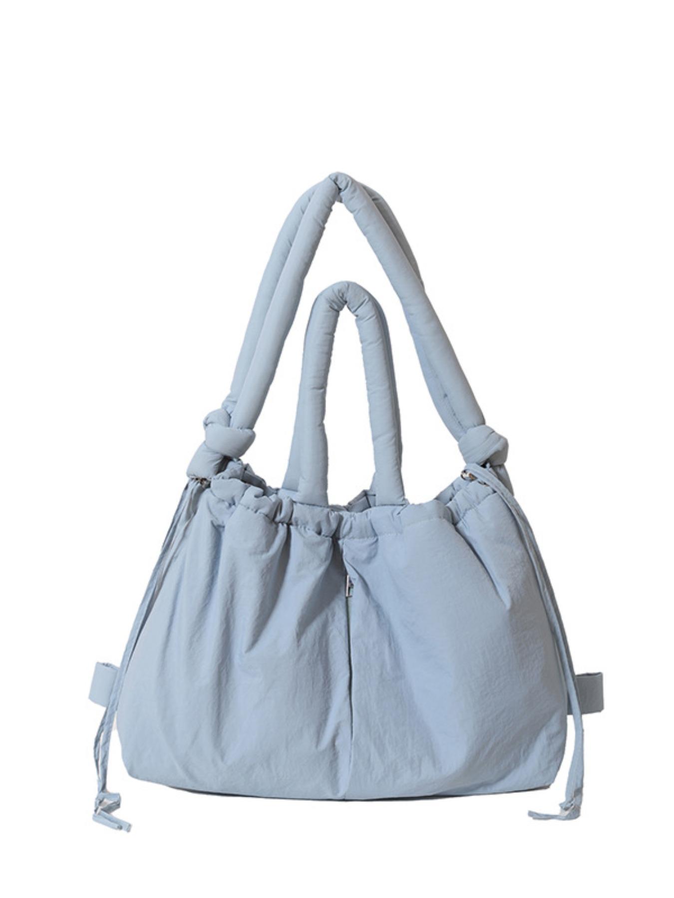 New Nylon Backpack for Women, Quilted Down Fashion Shoulder Bag, Casual All-Season Tote, Perfect for Travel and Commute