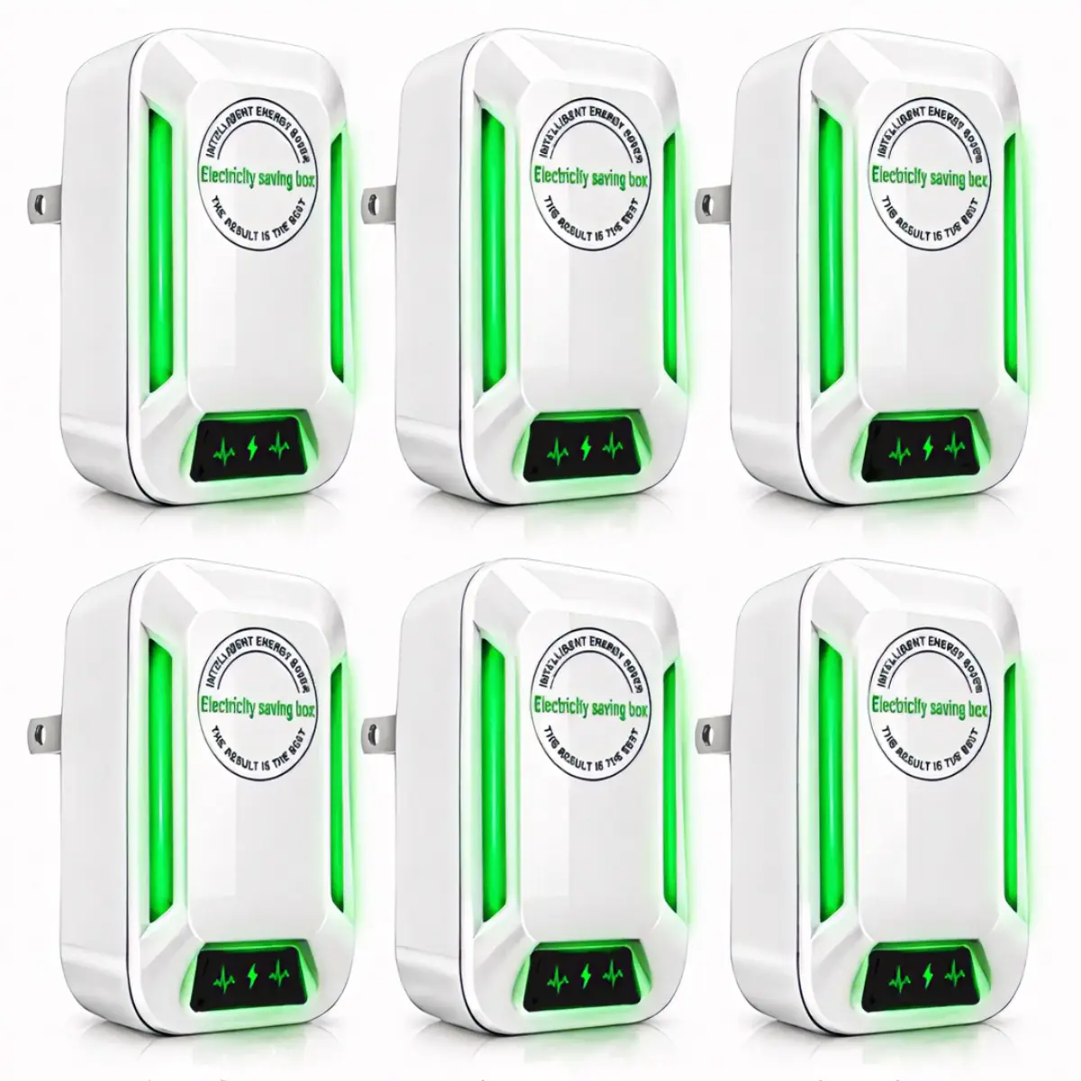 Plug-In Power Box with US Plug, Compact Electrical Accessory for Home Appliances, Space-Saving Household Device