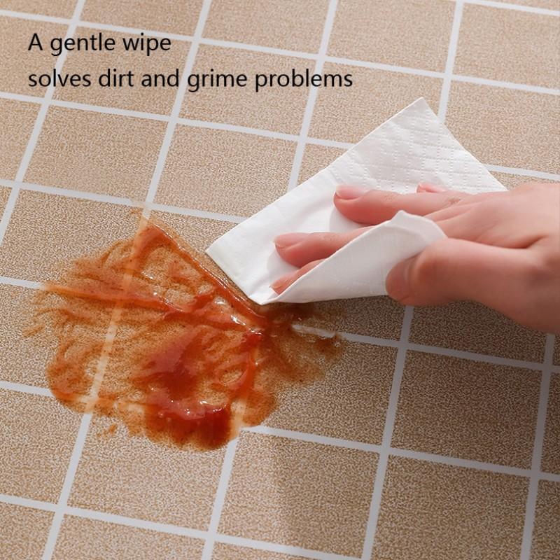 Nordic Style Plaid Tablecloth, Waterproof and Oil-Resistant, Easy to Clean, Home Dining Table, Desk, Picnic Scene